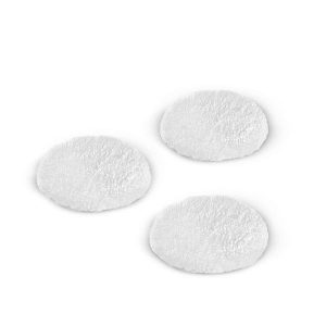 3 cepillos de esponja color blanco, para pulido, compatible con la enceradora FP303
