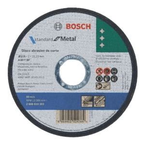 disco de corte bosch 41/2"
